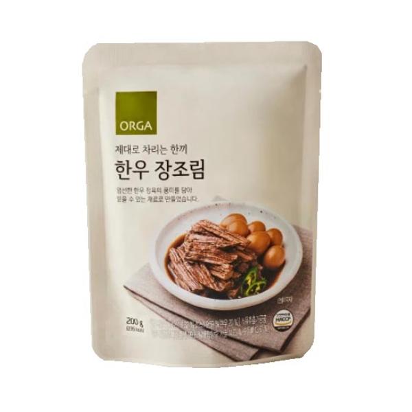 올가 제대로 차리는 한끼 한우 장조림 200g 집밥 엄마반찬 명절 자취 밥도둑 도시락
