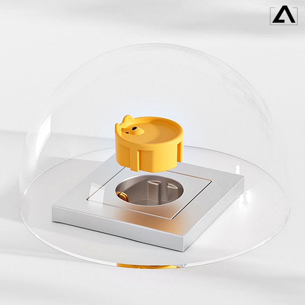 멀티탭 마개 콘센트 보호커버 안전캡 실리콘 덮개 4개입