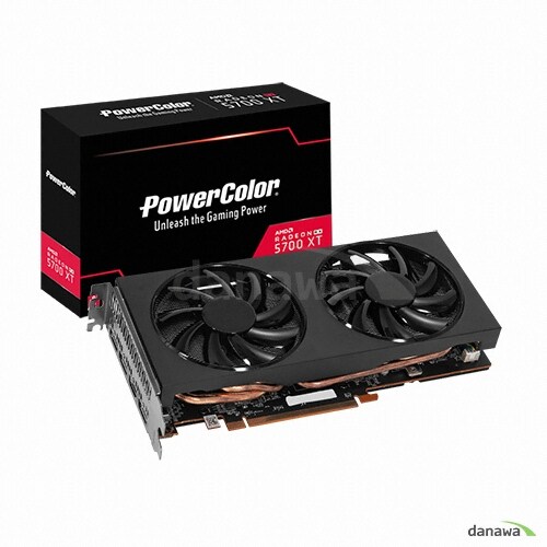 파워컬러 라데온 RX 5700 XT D6 8GB 백플레이트 디앤디컴 리퍼비시