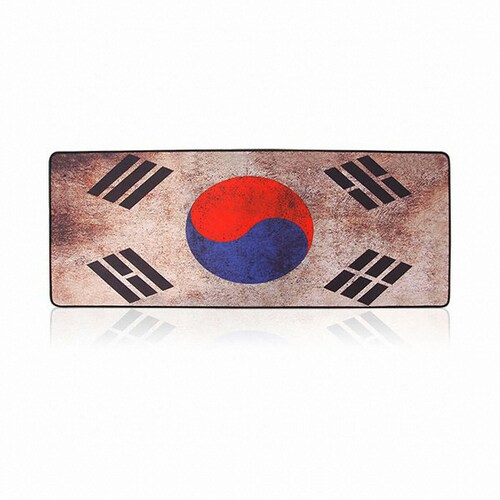 AONE GP-785 국기장패드 한국 국뽕 게이밍 컴퓨터 PC 마우스 장패드
