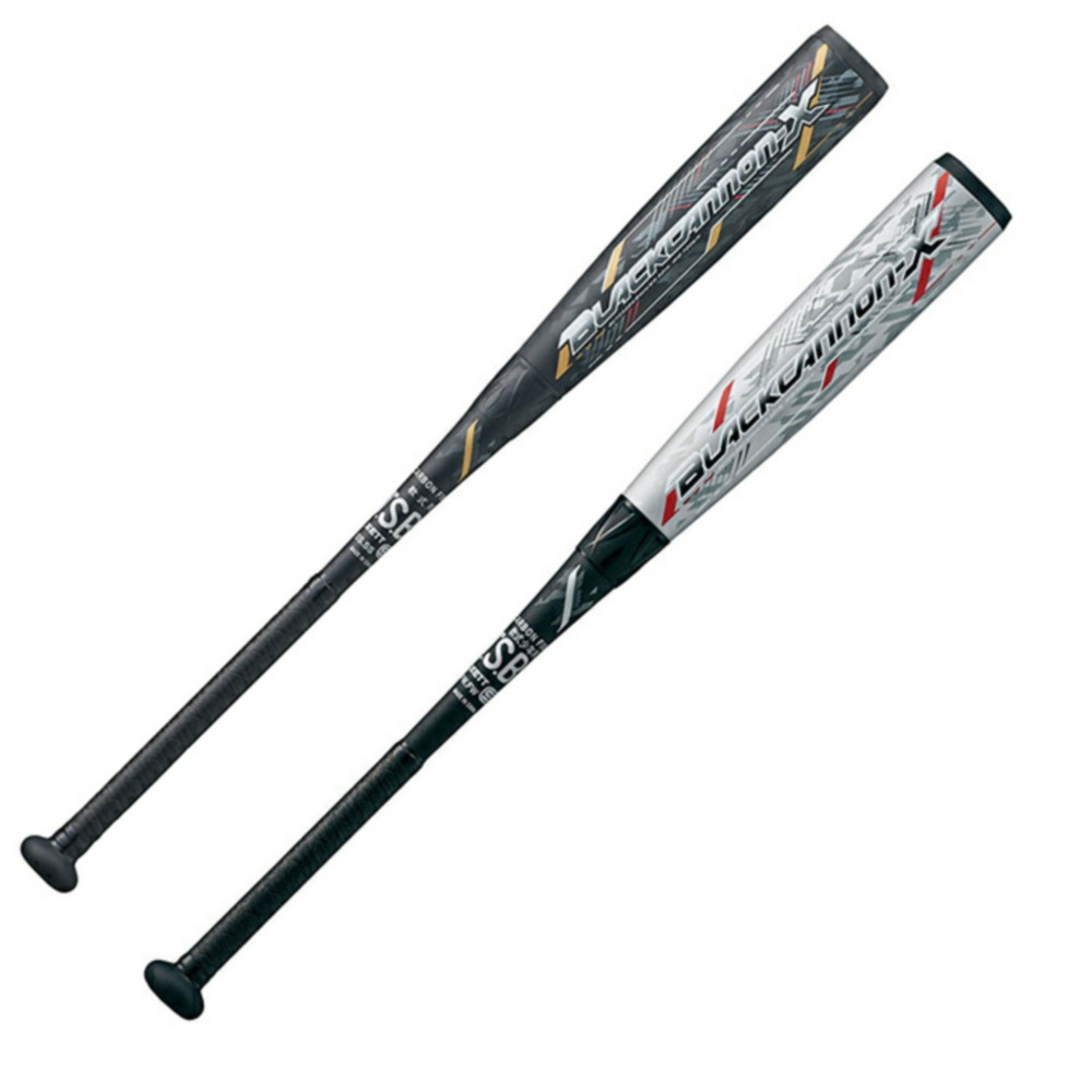 [해외]ZETT 야구 배트 BCT75208 야구 소년 연식 배트 소년 연식 FRP 제 탄소 배트 블랙 캐논 X BCT75208 251901