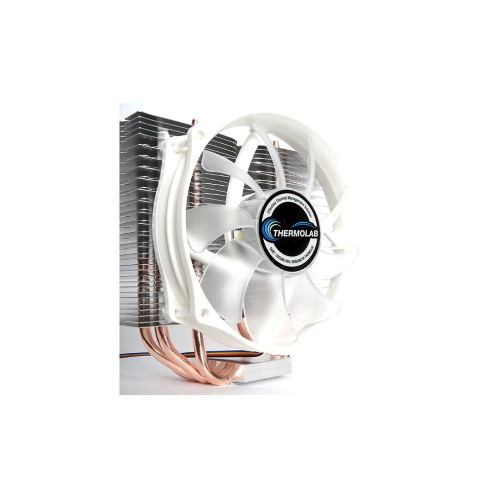 컴퓨터 PC 쿨러 써모랩 TRINITY WHITE LED