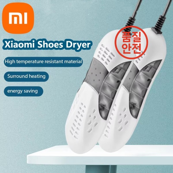 Xiaomi 신발 건조기 전기 UV는 냄새 부츠를 제거합니다. 열 제습기 장치가있는 탈취제 따뜻하게 히터 2024