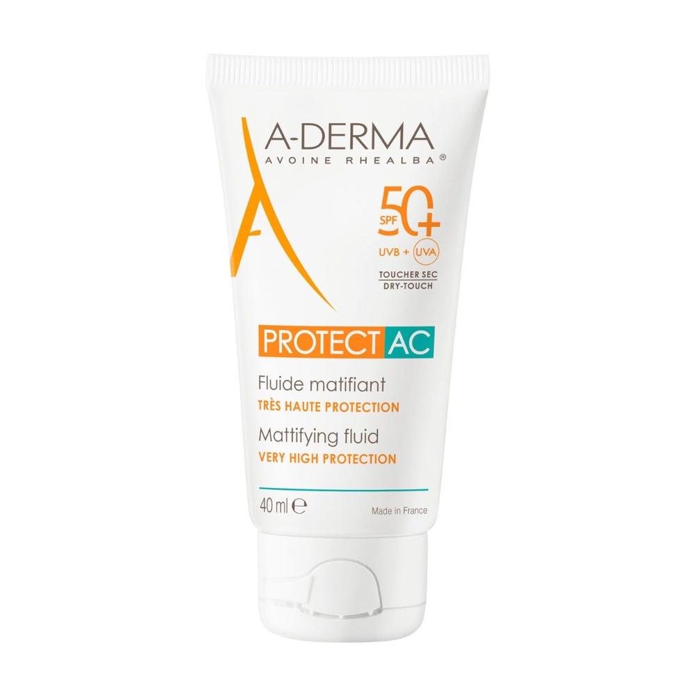 [해외]프랑스 아더마 A-derma Protection Mattifying Fluid 프로텍트 AC 베리 하이 프로텍션 매티파잉 플루이드 50+ 40ml