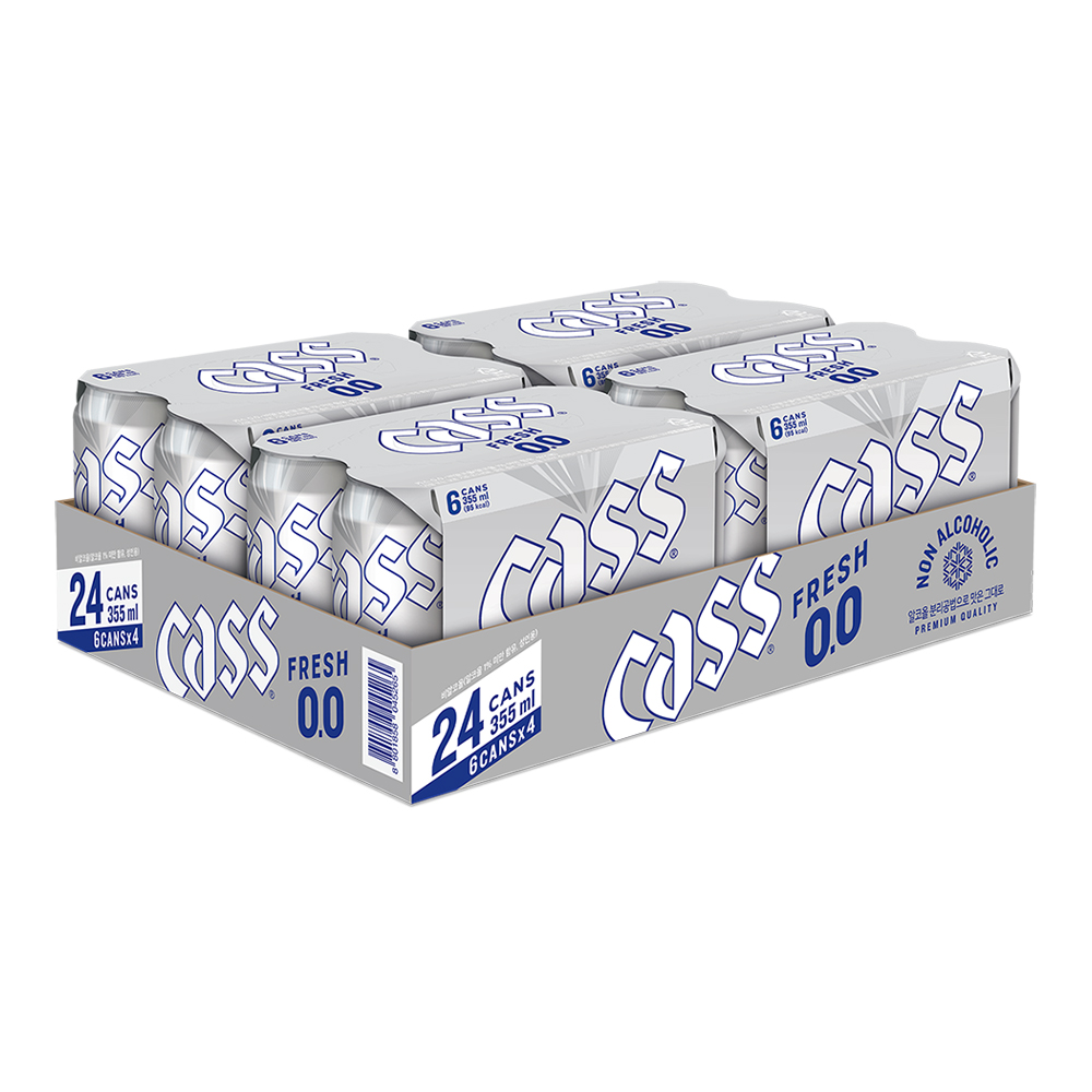 카스 제로 24캔맥주 하이트 칭따오 클라우드 버드와이저 호가든 하이네켄 무알콜 맥주맛