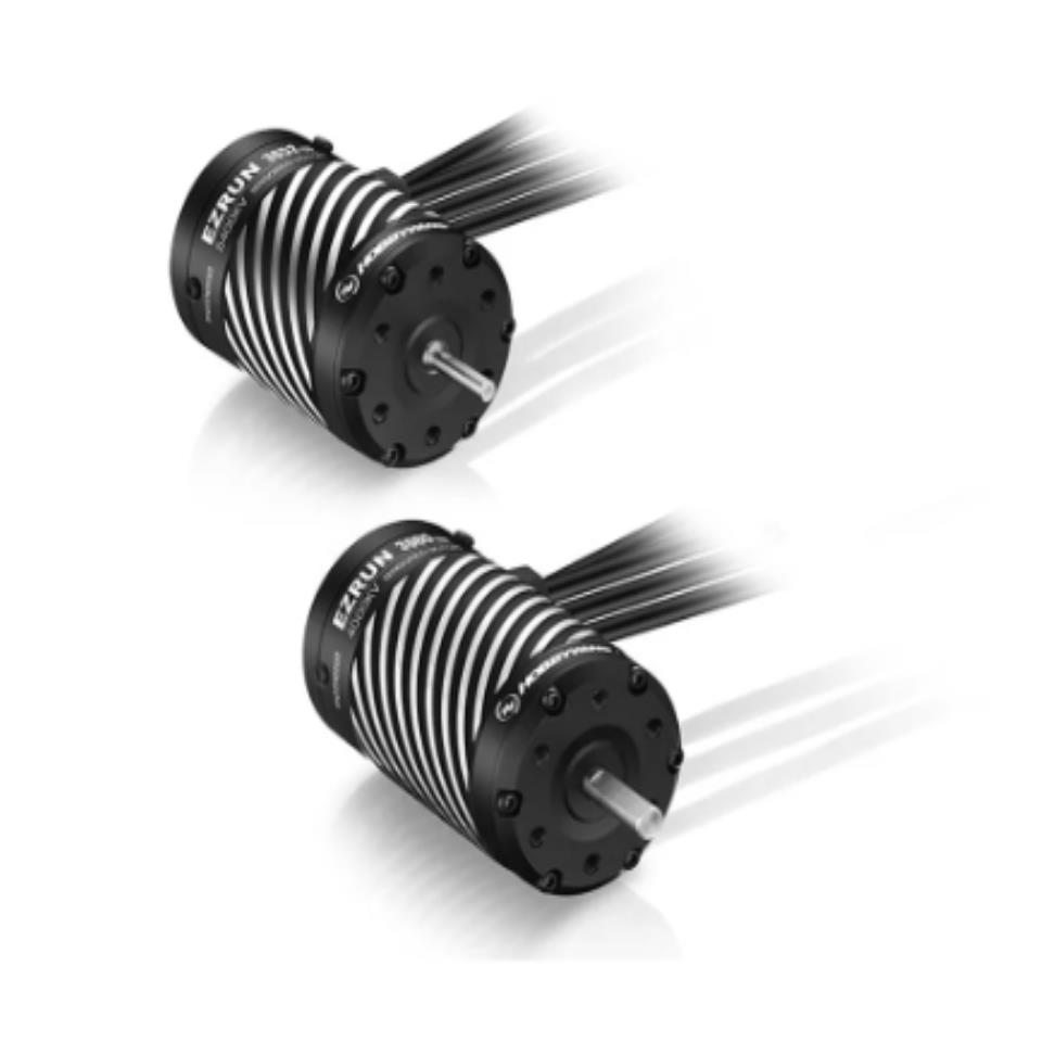 HobbyWing EZRUN 3652 SD G3 4 Tiang 모터 Tanpa Sikat 5400/4100/3300KV 트럭 버기 온로드 1/10(Beban Ringan)