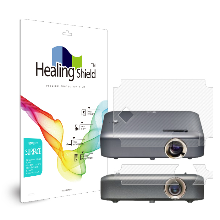 LG 시네빔 PH550S 무광 외부보호필름 세트(각1매)