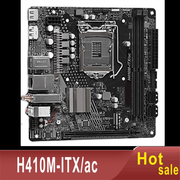 H410M-ITX/ac LGA 1200 DDR4 테스트 완료 OK 작동