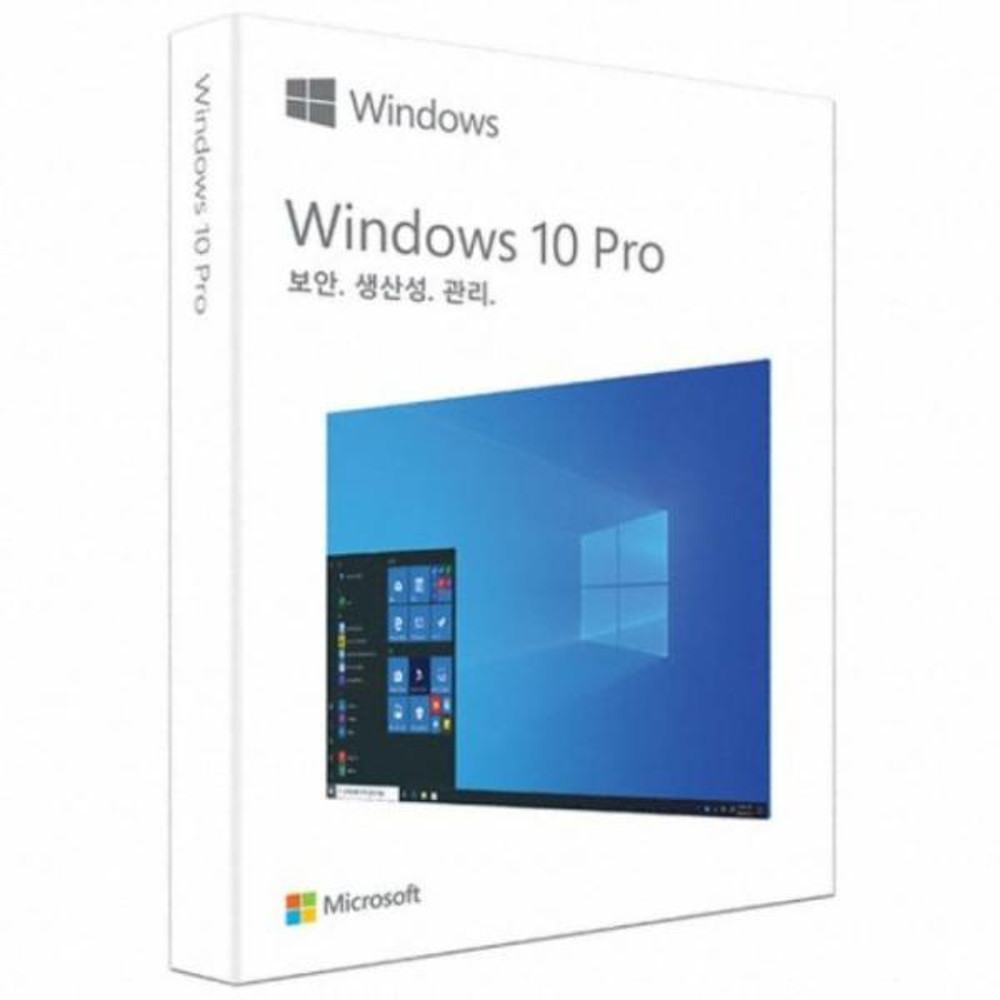 윈도우10프로 처음사용자용 FPP 한글(Windows 10 Pro FPP) USB 풀패키지