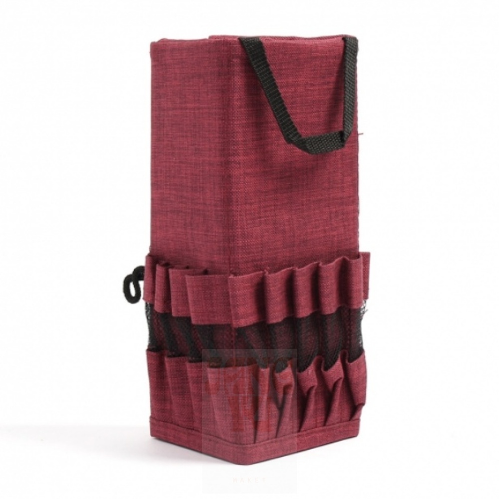 아이템 캠핑데이 폴딩 키친툴 파우치 (레드) 감성캠핑파우치 캠핑조리도구세트