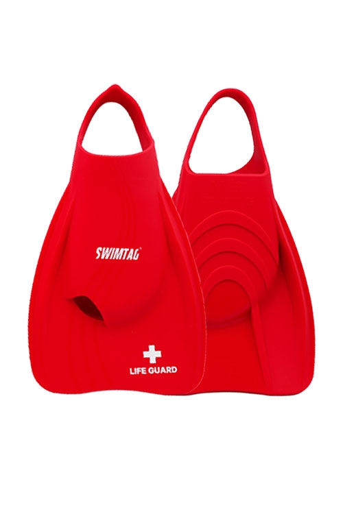 오션테그 임팩트 트레이닝 숏핀 레드 라이프가드 수영핀 스노쿨링 장호항 세부 보홀