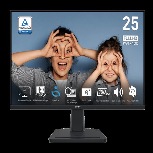 M-SI 프로 MP251 | 100Hz 24.5인치 EYESERGO 비즈니스 모니터 1920 x
