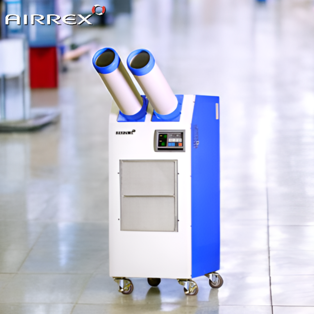 업소용에어컨 사무실에어컨 대형낭방기 에어렉스 2구 HWC 2470