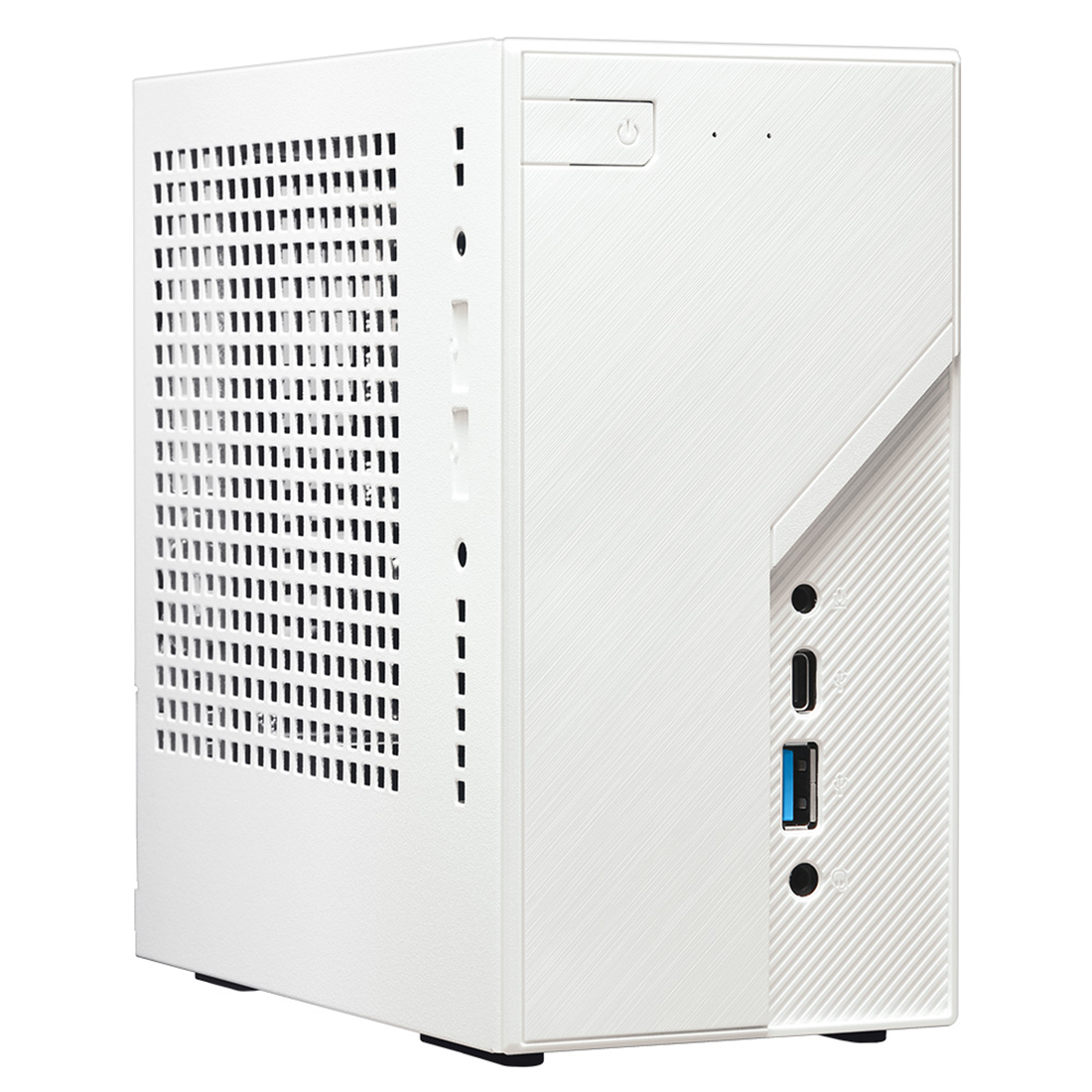 ASRock DeskMini X600 120W 풀패키지 WHITE 에즈윈 (CPU/RAM/HDD/SSD 미장착) AMD 최신 AM5 CPU 지원 초소형 미니 베어본 PC