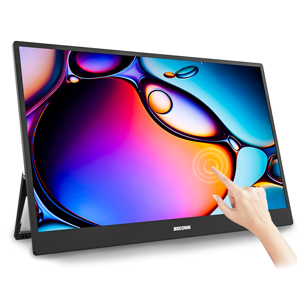BSCONN (오늘출발)BSCONN 베쓰콘 15.6인치 FHD HDR 초슬림 리얼 터치 IPS 휴대용 DEX 포터블 모니터 C1/빅세일