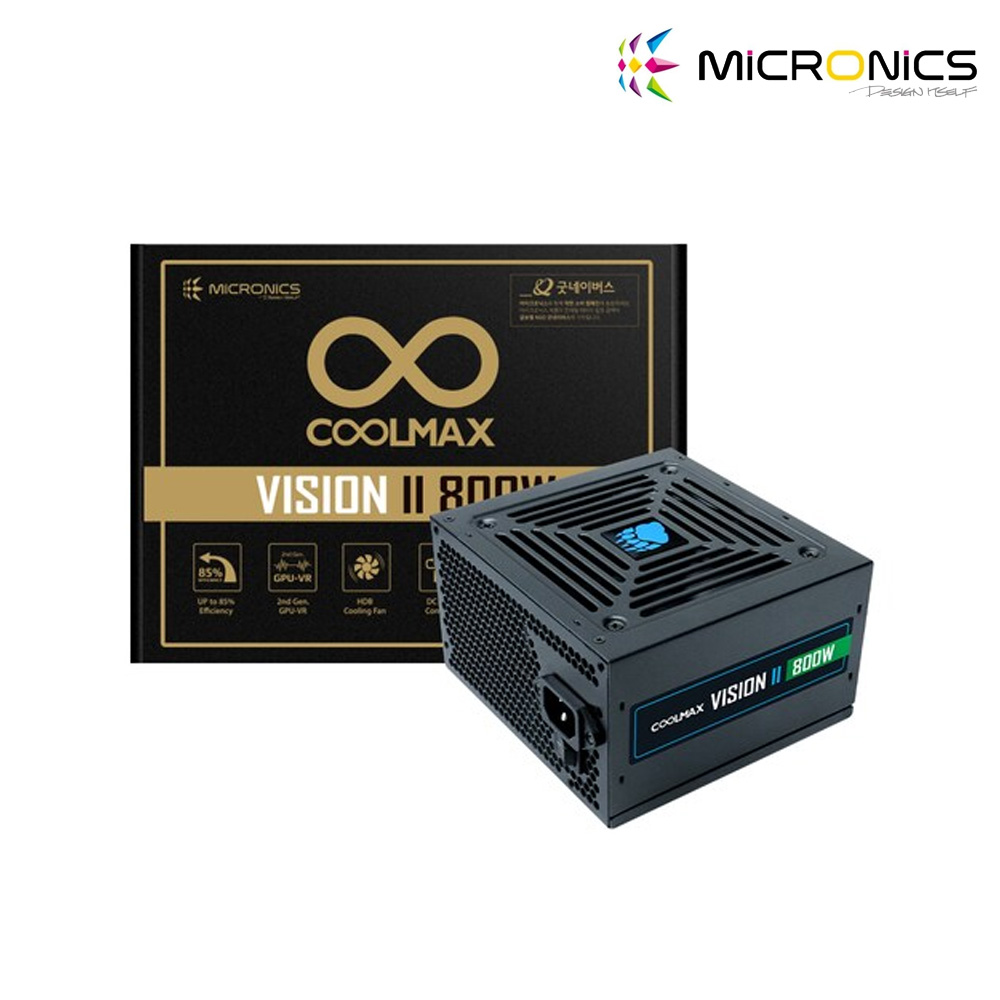 마이크로닉스 마이크로닉스 COOLMAX VISION II 800W 파워서플라이