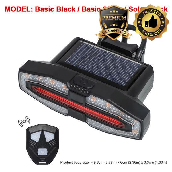 방향 지시등 자전거 테일 라이트 무선 원격 제어 미등 표시기 충전식 도로 사이클링 후면 램프