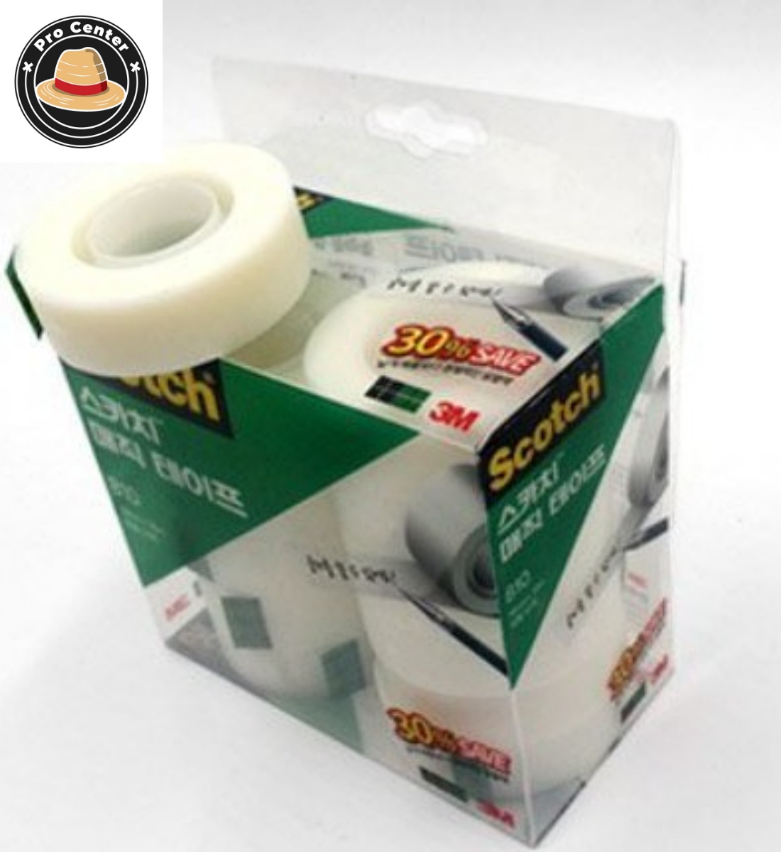 박프로센터 3M 스카치 매직테이프 18mm x 32m 사무용테이프 스카치테잎