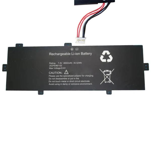 노트북 배터리 U3285131P-2S 7.4V 4800mAh 35.52Wh 7핀 5라인 새 제품