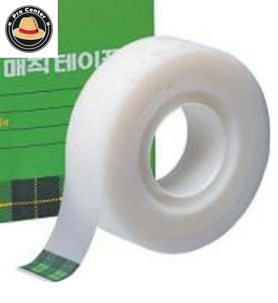 박프로센터 투명 매직 테이프 리필 18mm x 32M 필기도구 스카치테이프