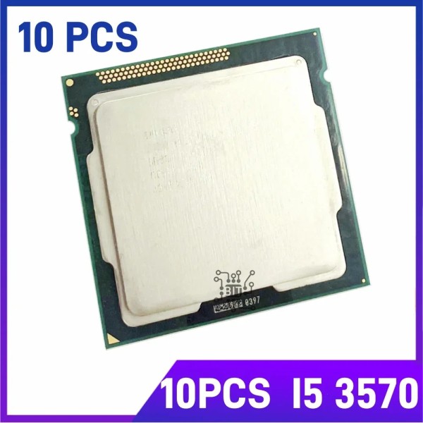 I5 3570 프로세서 쿼드 코어 3.4Ghz L3 = 6M 77W 소켓 LGA 1155 데스크탑 CPU 10PCs