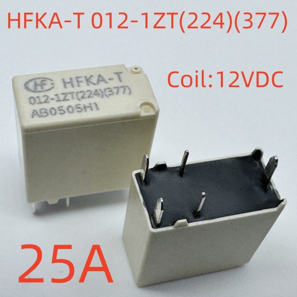 HFKA-T 012-1ZT(224)(377) (KAC-12V-25A) 릴레이 5 핀 신제품