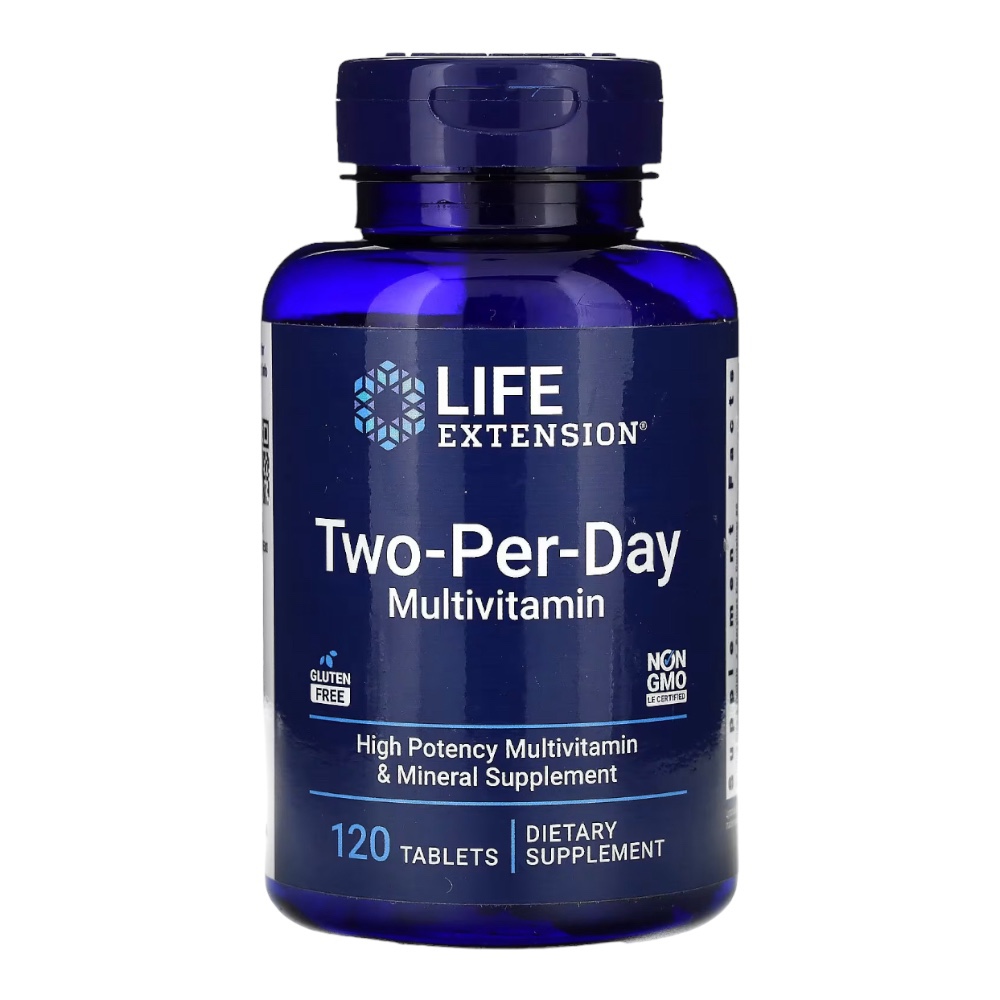 라이프익스텐션 [해외]라이프익스텐션 투퍼데이 멀티 종합비타민 120정 타블렛