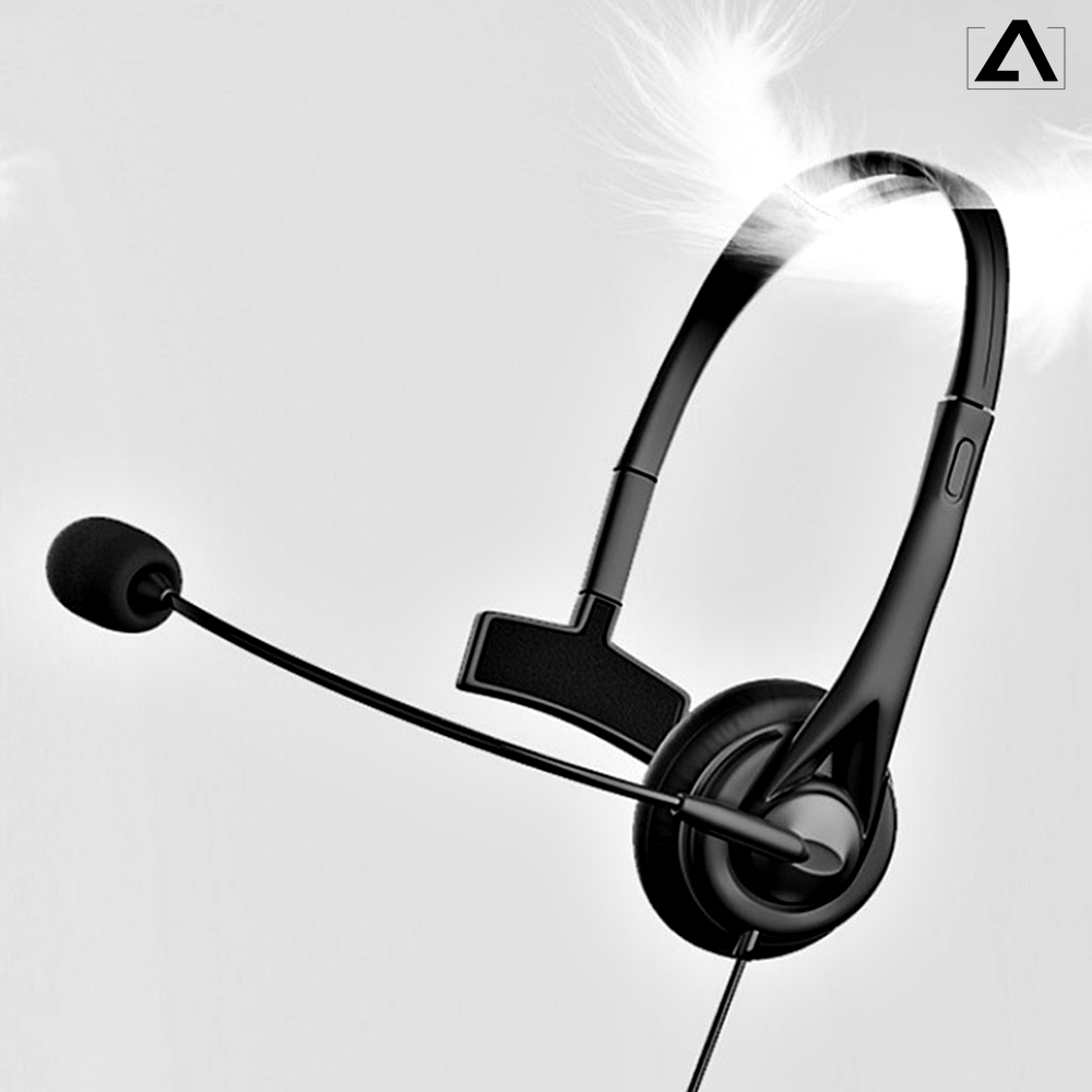 USB 헤드셋 유선 마이크 강의용 온라인 수업 콜센터 상담용