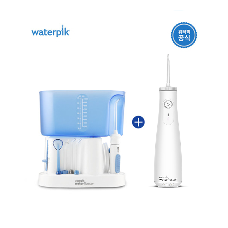 워터픽 [워터픽 기획세트]워터픽 WP-70K+WF-10K 워터픽 클래식 코드레스 셀렉트 구강세정기 콤보팩