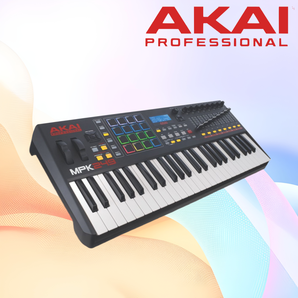 아카이 AKAI MPK 249 49건반 아카이 마스터 키보드 마스터 건반 미디 컨트롤러