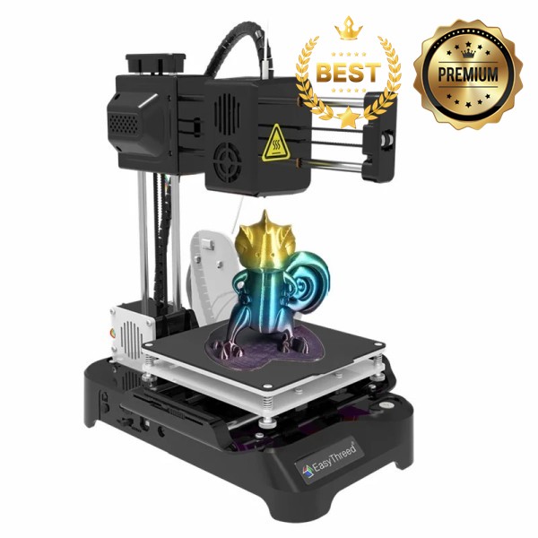 프린터 제어카드 K7 만찬 미니 데스크탑 소형 3D 프린터 101010cm 가열 침대 없음 TF 카드로 원 키 인쇄 Printe 기계 선물 EasyThreed