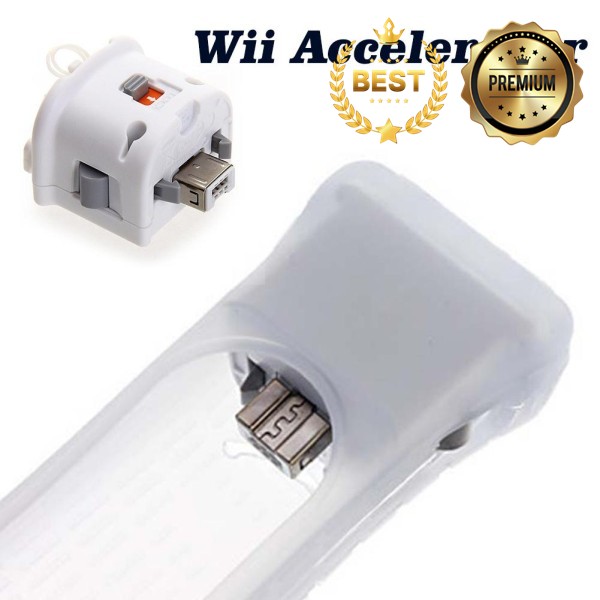 Nintendo Wii Motion Plus 용 리모컨 모션 강화제 게임 액세서리 업그레이드 된 어댑터 센서