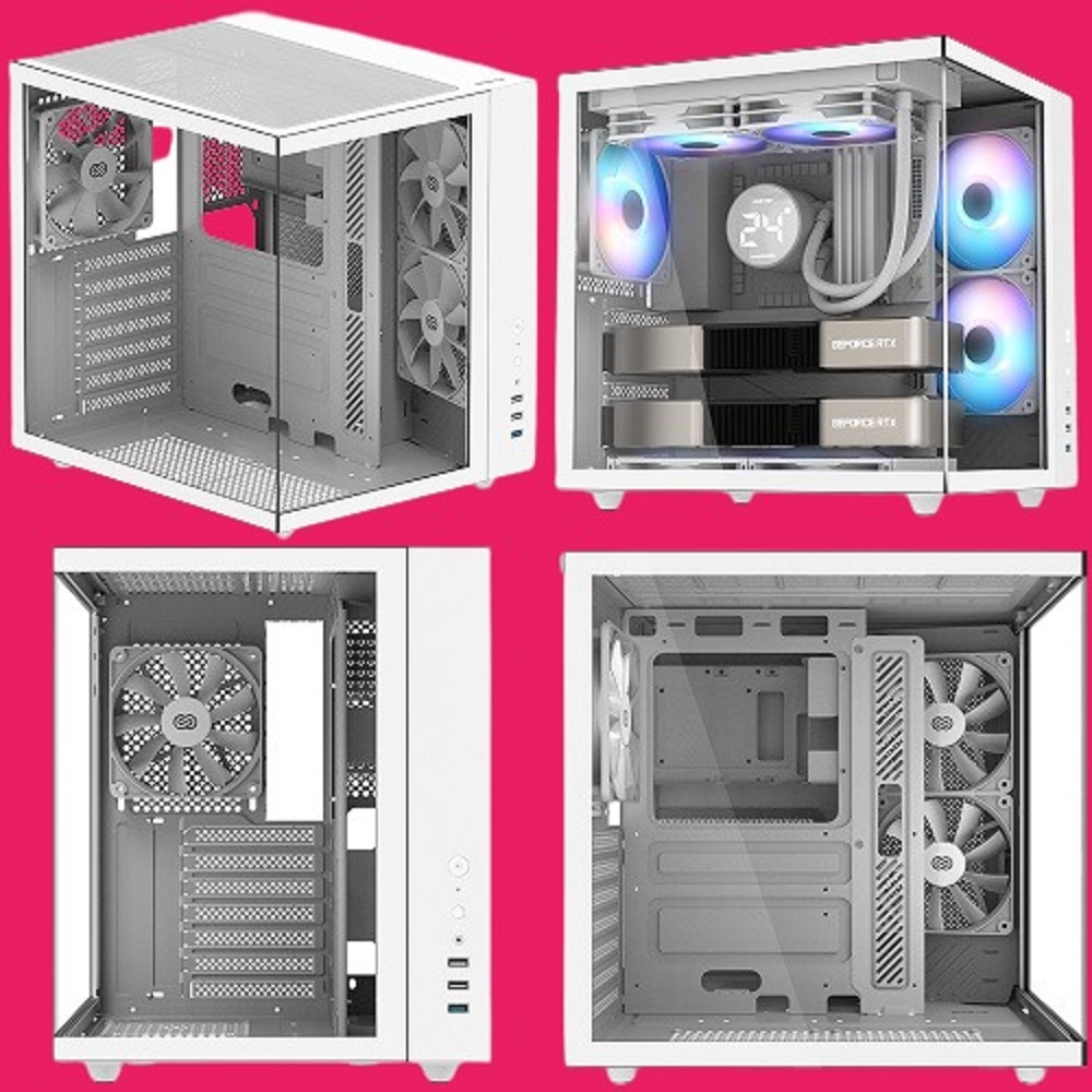 3RSYS 알50 넥스 화이트 PC케이스 어항케이스