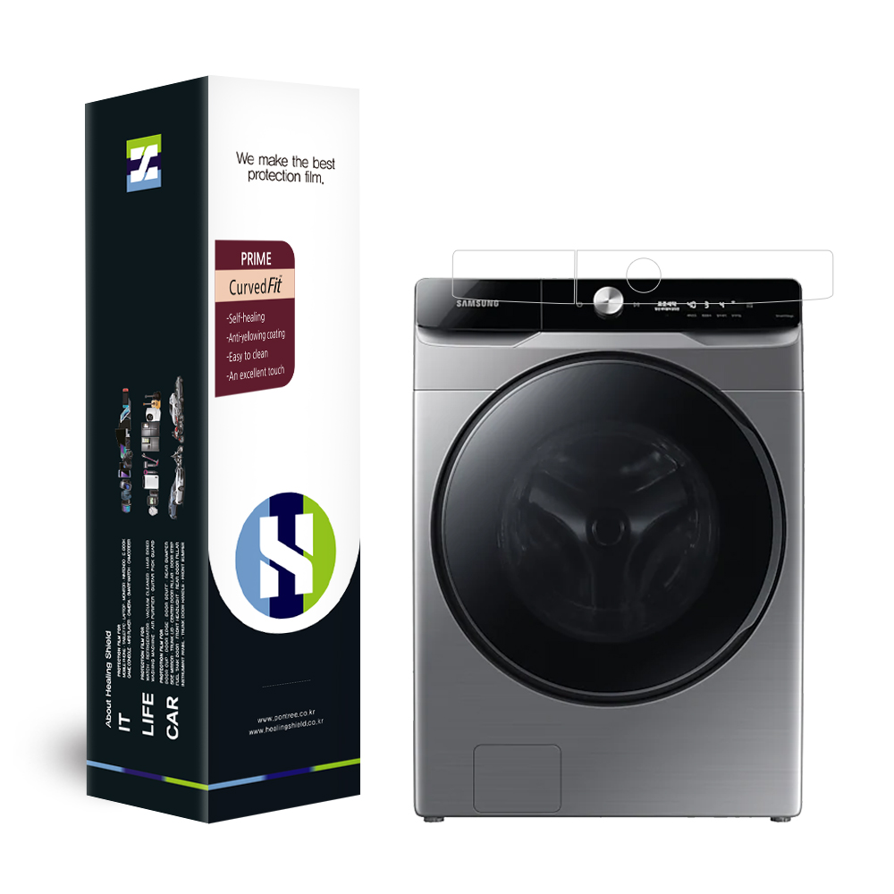삼성 그랑데 AI 세탁기 WF23T8500KP 프라임 고광택 패널보호필름 1매