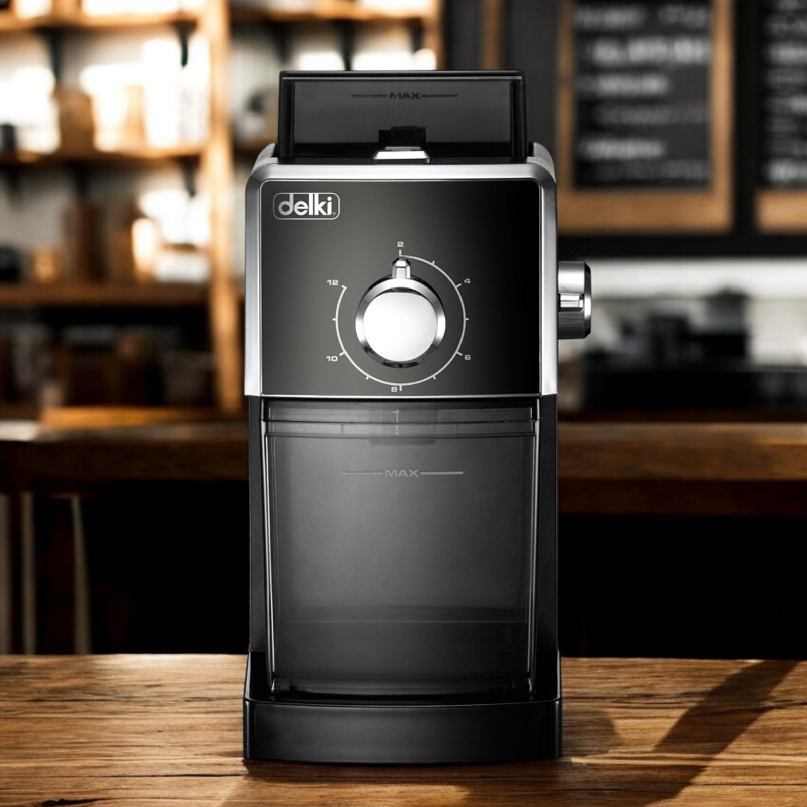 델키 커피 그라인더 원두 분쇄기 저소음 카페용품