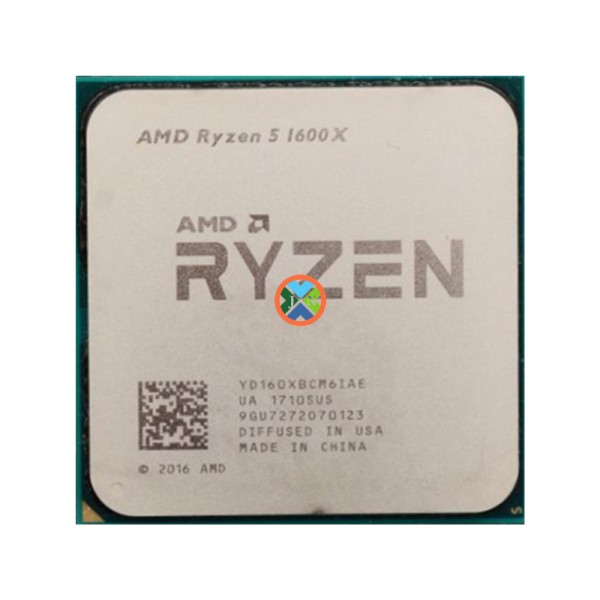 AMD Ryzen 5 1600X 3.6GHz 6코어 12스레드 CPU 프로세서 L3=16M YD160XBCM6IAE 소켓