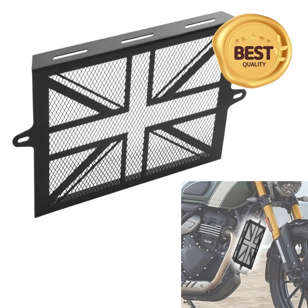 100% 호환 라디에이터 그릴 가드 보호대 커버 Triumph Scrambler 400X 속도 2024 오토바이