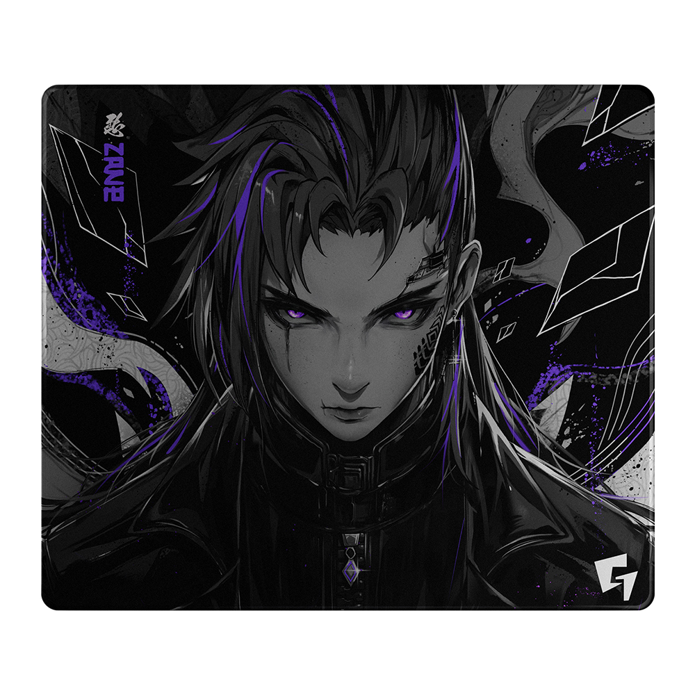 글래스워크 JANE 한정판 아트워크 글래스 강화유리 마우스패드 울트라 슬라이딩 컨트롤