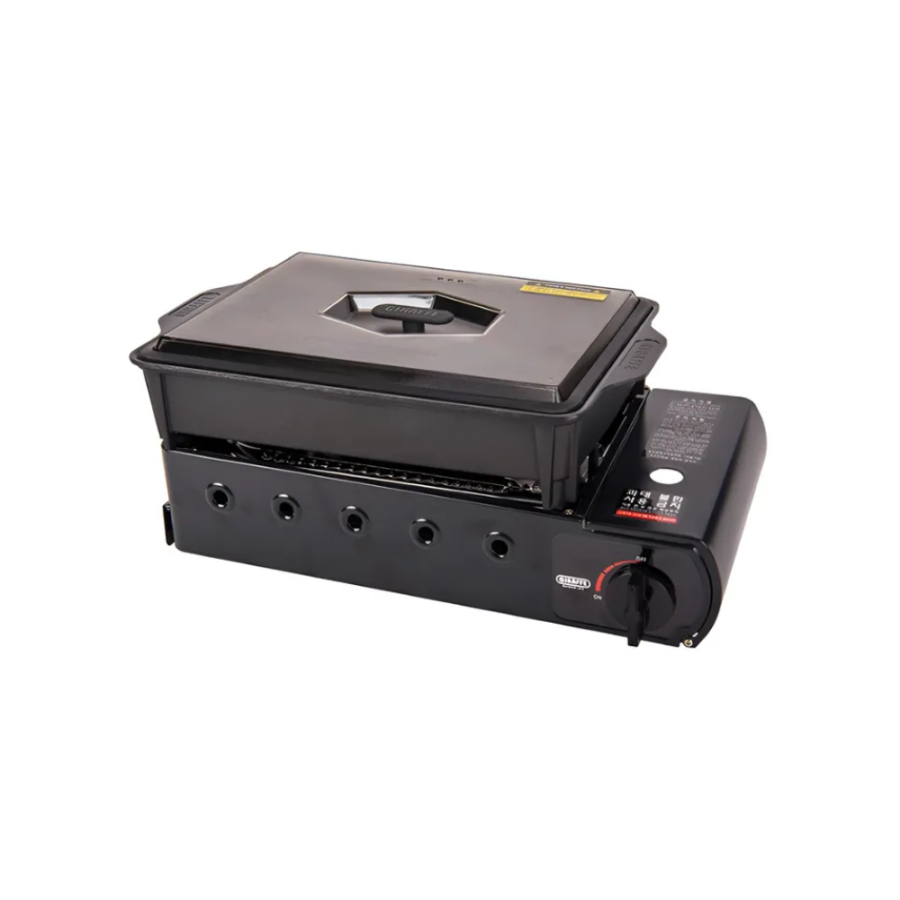 지라프 구이바다 M(중)가스그릴휴대용가스레인지BBQ 3way 올인원 캠핑 Q210707