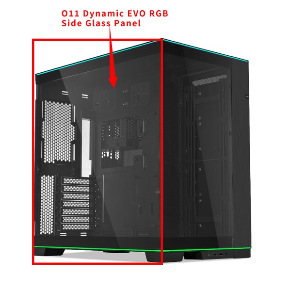 Lian-Li O11 Dynamic EVO RGB 측면 유리 패널