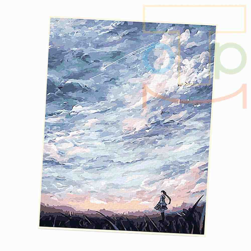 탑몰 40x50 DIY 명화 페인팅 그림도안 수채화그림 수채화그리기