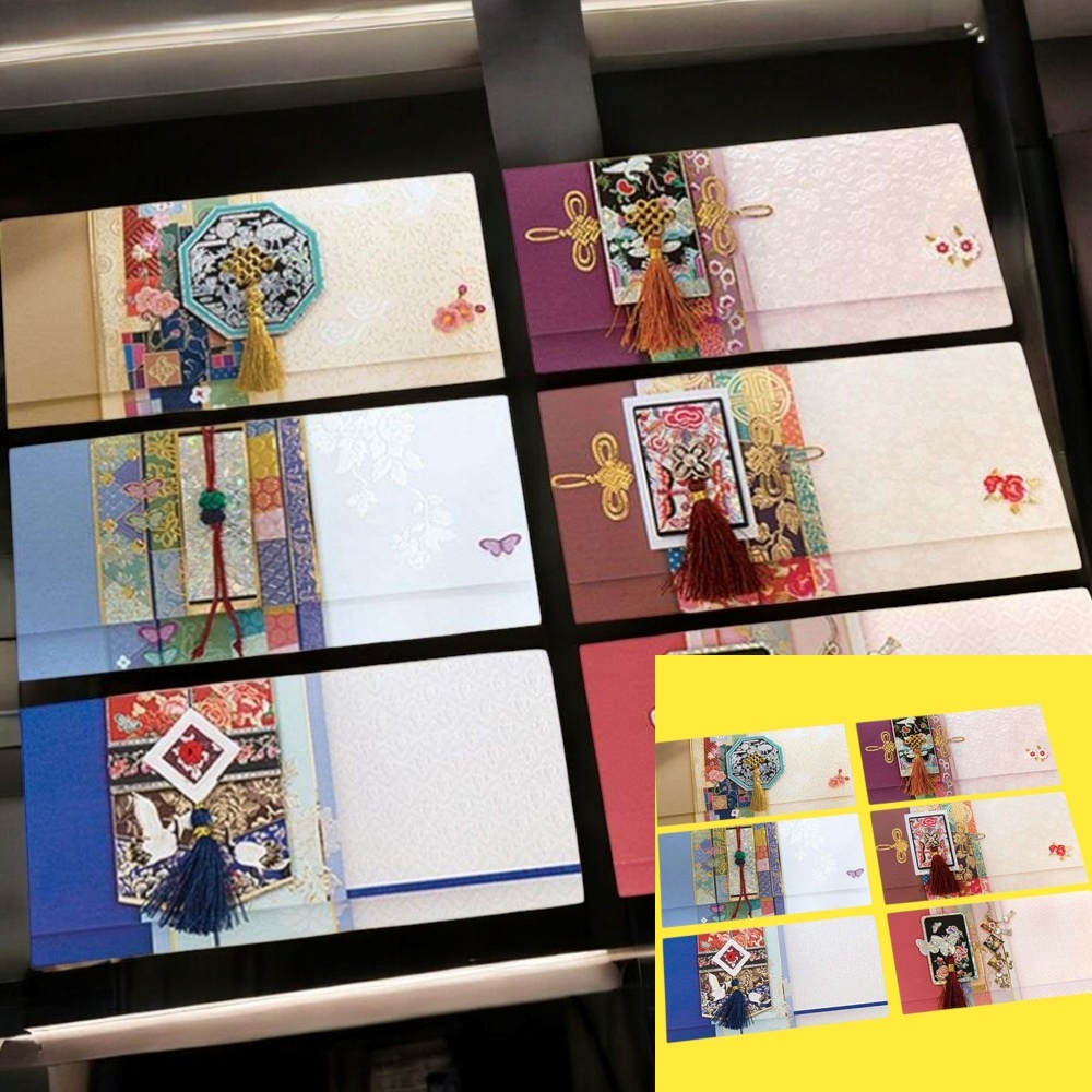 자개 전통 용돈봉투 (6디자인) 편지 새뱃돈