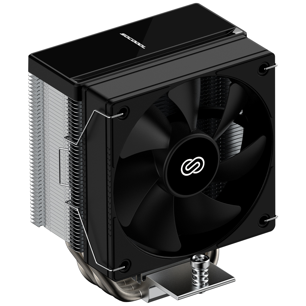 3RSYS RC260N PWM 블랙 공랭쿨러 CPU쿨러 쿨링팬 냉각팬