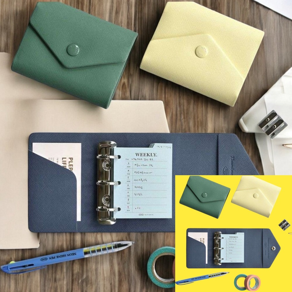 플레픽 미니 3공 썸네일 젠틀 바인더 커버 쪽지 미니3공 썸네일젠틀바인더