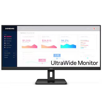 알파스캔 [중고]알파스캔 AOC U34E2M 울트라와이드 WQHD 100 시력보호 무결점 중고모니터
