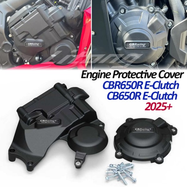 2025 신형 오토바이 엔진 안티드롭 커버 장식 슬리브 혼다 CBR650R/CB650R E-클러치 후드 보호