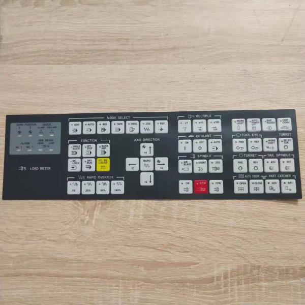 두산 CNC 공작 기계 조작 패널 멤브레인 단추 커버 DMOC