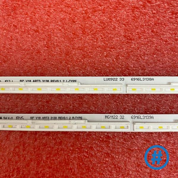LED 백라이트 스트립 55SK8000 LC550EQH FL M1 6922L-0242A 6916L3138A