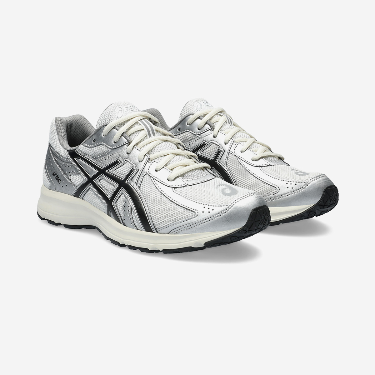 아식스 조그 100S 화이트 블랙 2E 와이드 1201A967-100 (MAR)