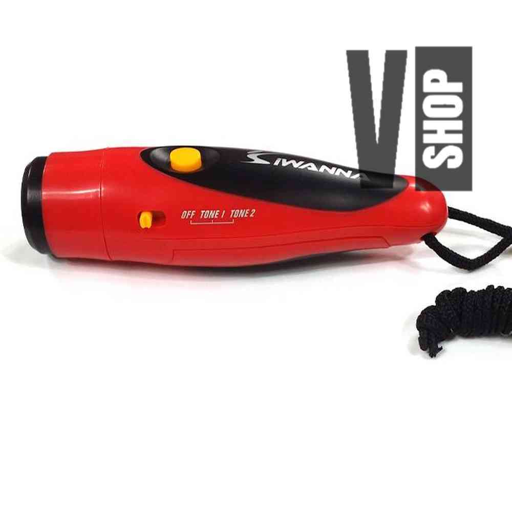 브이샵 전자 호루라기 레드 호신용품 호신용경보기 호신용호루라기 전자휘슬 근로자안전용품
